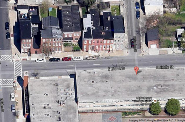 1411 E. Biddle Street as seen in 2013