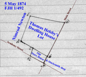 Helsby's land 1874