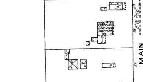 1922 Map Brick Hotel